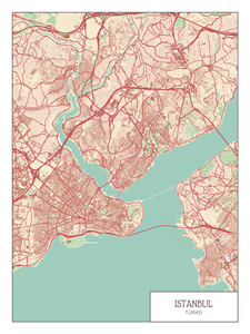 Create Your Custom Tech-Style Istanbul Map Poster – Vibrant, Personal & Stylish